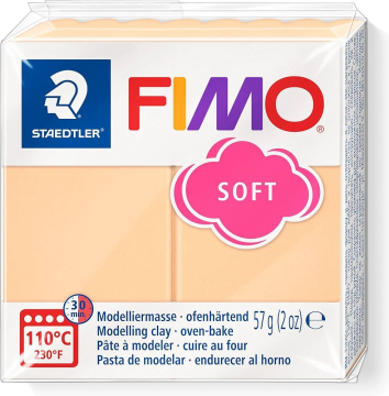 Staedtler Fimo Soft Polimer Kil 57 Gr. 405 Peach-Şeftali