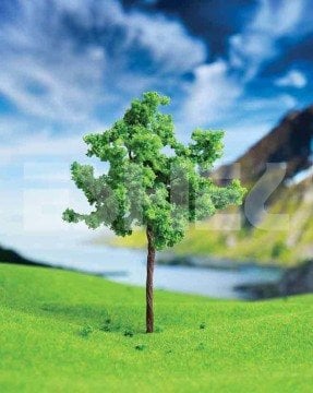 Eshel Maket Kara Ağaç 2'li Set 9 cm
