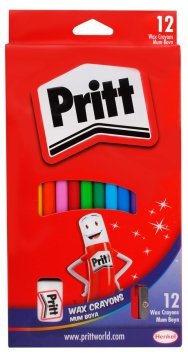 Pritt Silinebilir Pastel Mum Boya 12 Renk