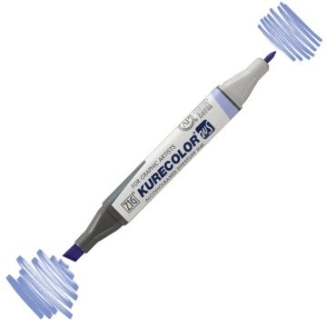 Zig Kurecolor Kc3000 Twin S Marker Kalem 602-603 Lilac