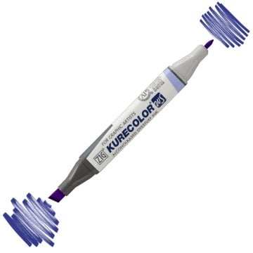 Zig Kurecolor Kc3000 Twin S Marker Kalem 607 Violet