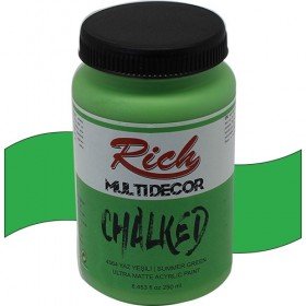 Rich Multi Decor Chalked 4564 - YAZ YEŞİLİ Boya 250 cc