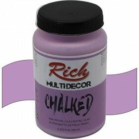 Rich Multi Decor Chalked 4540 - ROYAL LİLA Boya 250 cc