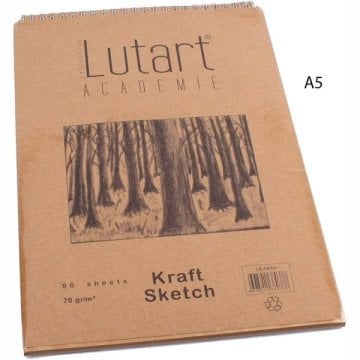 Lutart Craft Çizim Defteri A5 70 gr 50 Sayfa