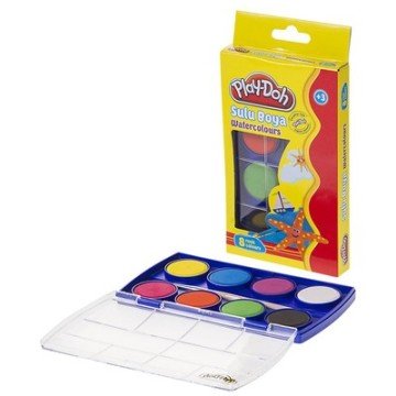 Play-Doh 8 Renk Sulu Boya