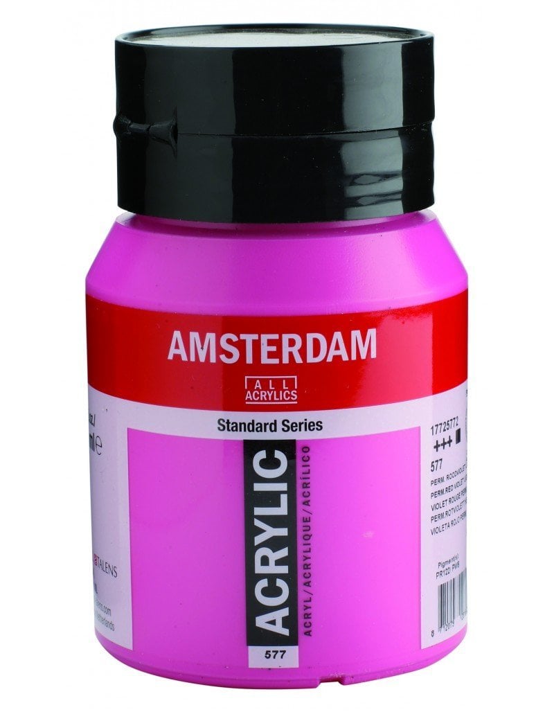 Talens Amsterdam Akrilik Boya 500ml 577 Perm. Red Violet