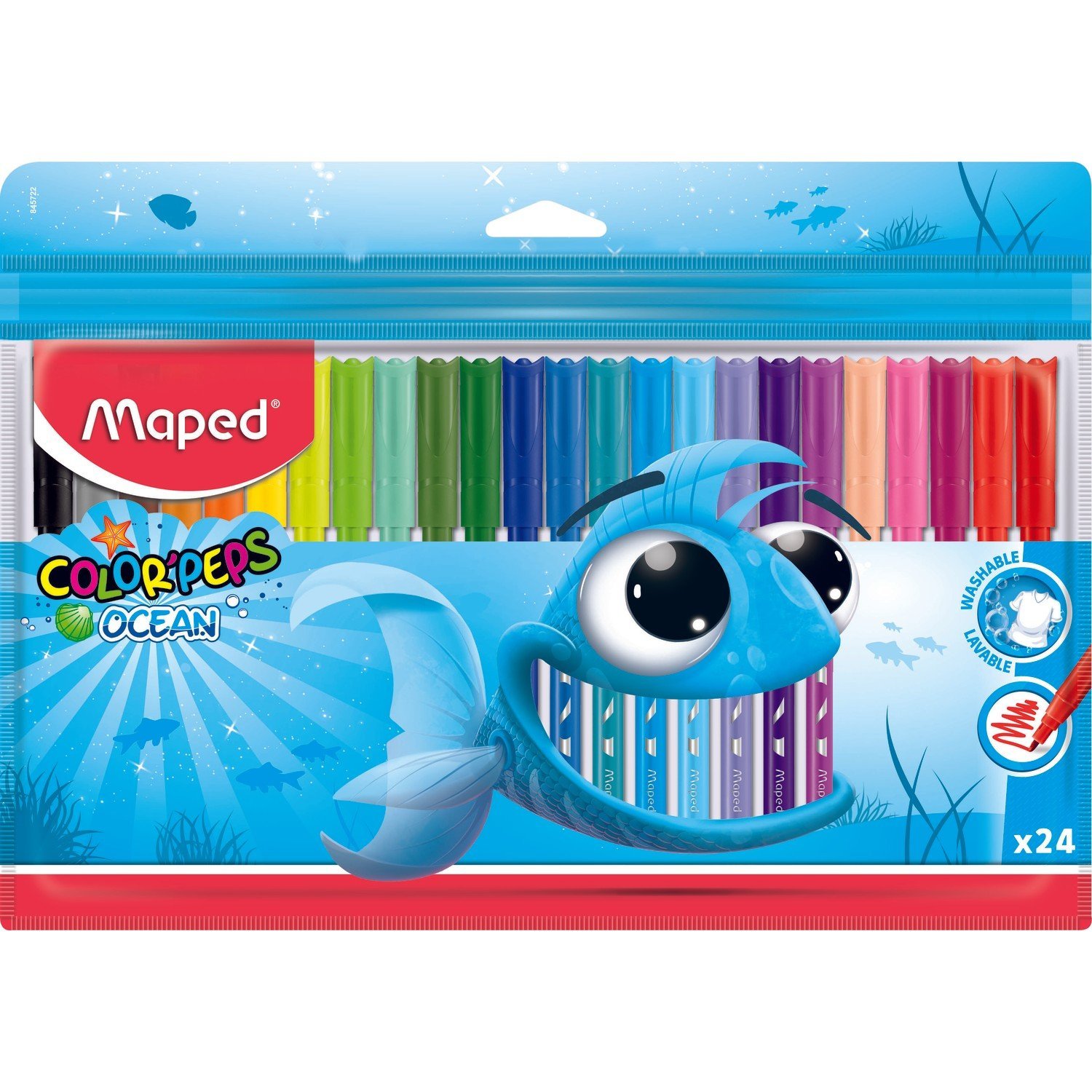 Maped Color Peps Ocean Keçeli Kalem 24 Renk