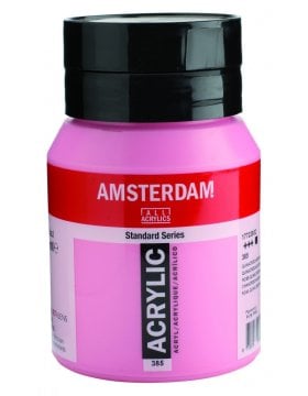 Talens Amsterdam Akrilik Boya 500ml 385 Quin. Rose Light