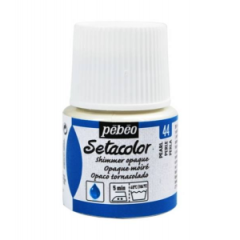 Pebeo Setacolor Shimmer (Pırıltılı) Opak Kumaş Boyası 44 PEARL