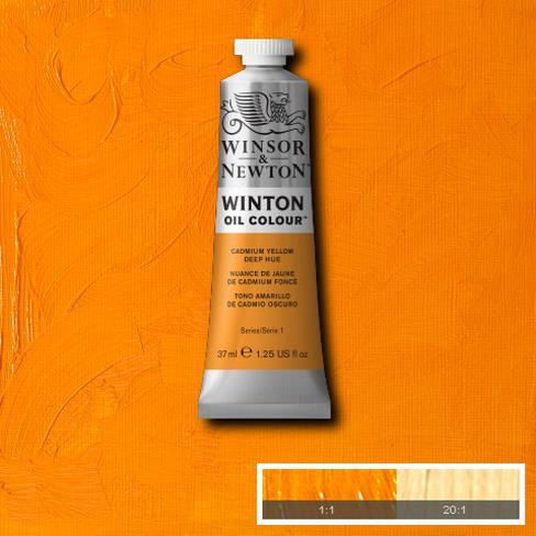 Winsor & Newton Winton 37 ml Yağlı Boya 46 Cadmium Yellow Deep Hue