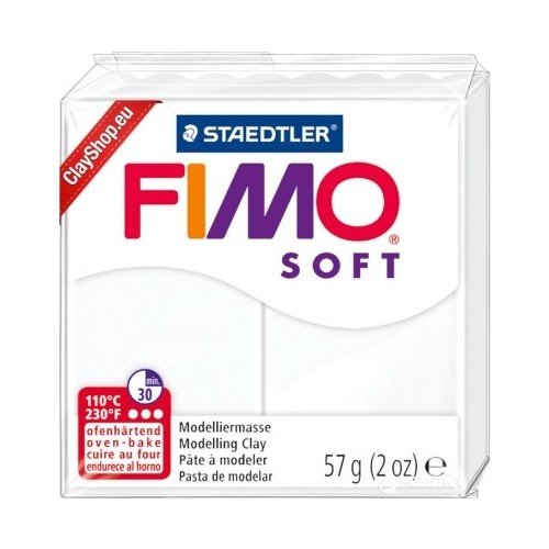 Staedtler Fimo Soft Polimer Kil 0 Beyaz