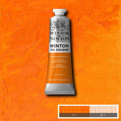 Winsor & Newton Winton 37 ml Yağlı Boya 4 Cadmium Orange Hue