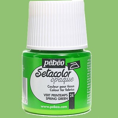 Pebeo Setacolor Opak Kumaş Boyası 24 SPRING GREEN