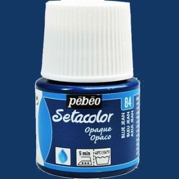 Pebeo Setacolor Opak Kumaş Boyası 84 BLUE JEAN