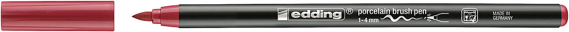 Edding Porselen Kalemi E-4200 Seri - Carmine Kırmızı