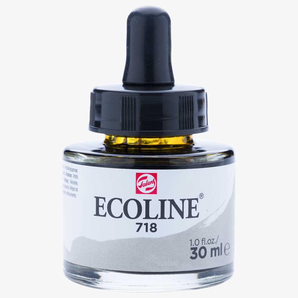 Talens Ecoline Sıvı Suluboya 30 ml. 718 Warm Grey