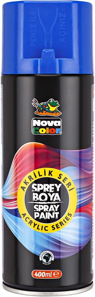 Nova Color Akrilik Sprey Boya 400ml MAVİ