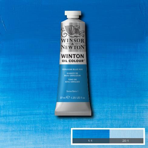 Winsor & Newton Winton 37 ml Yağlı Boya 10 Cerulean Blue Hue