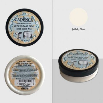 Cadence Home Decor Wax ŞEFFAF