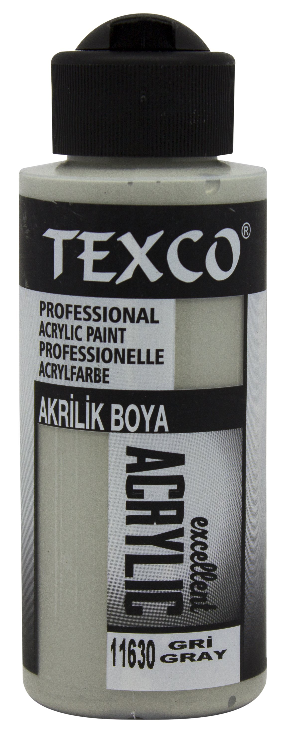 Texco Excellent Akrilik Boya 11630-Gri 110 cc