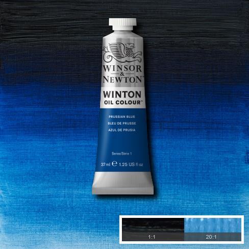 Winsor & Newton Winton 37 ml Yağlı Boya 33 Prussian Blue
