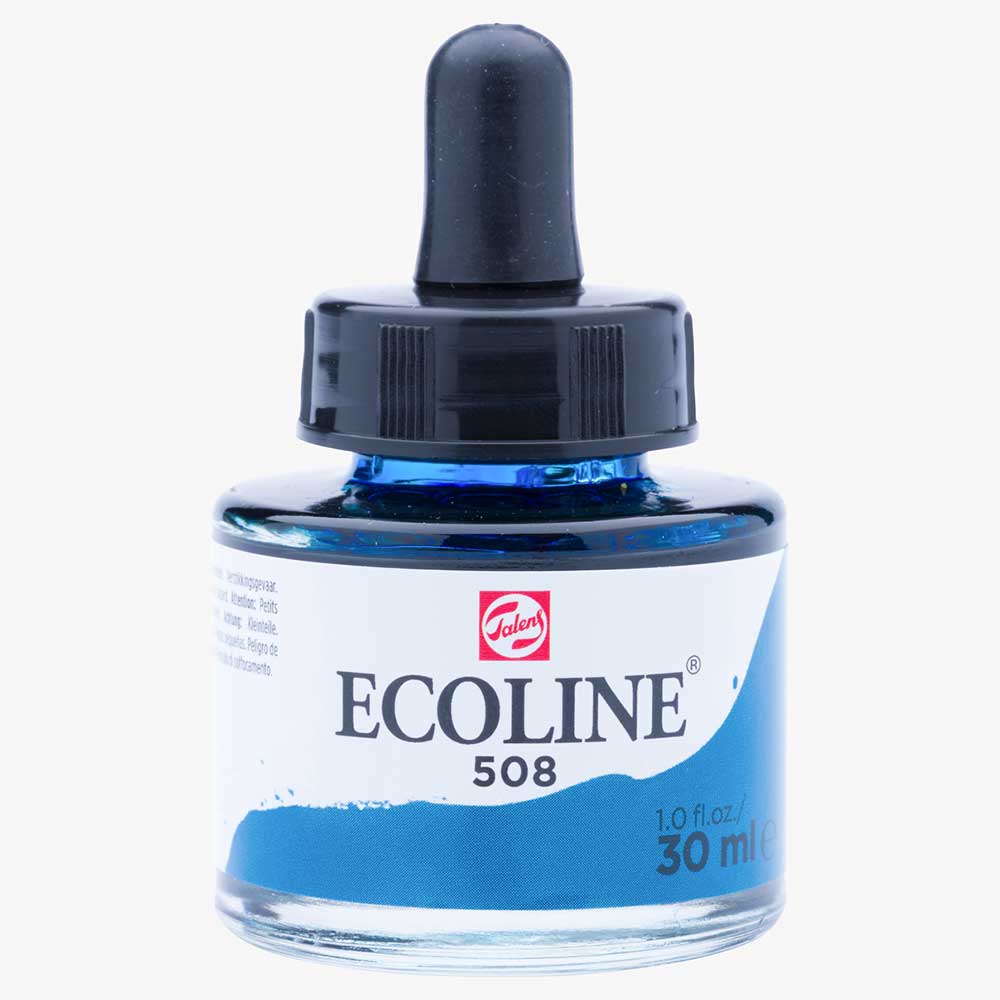 Talens Ecoline Sıvı Suluboya 30 ml. 508 Prussian Blue