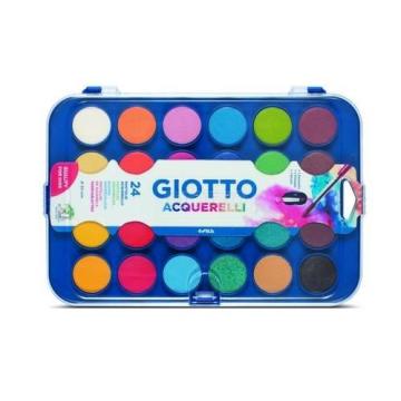 Giotto Sulu Boya Aquarelle 30 mm 24 Renk