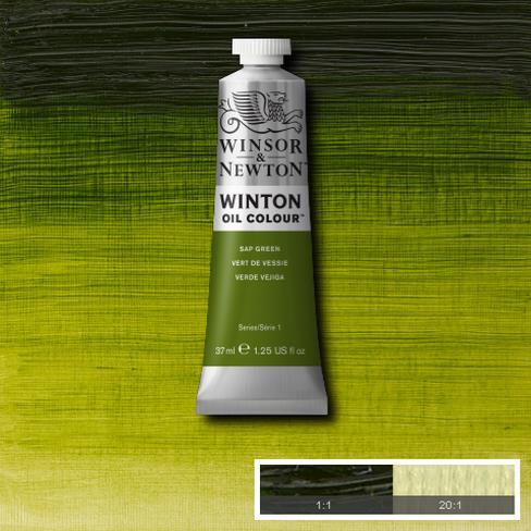 Winsor & Newton Winton 37 ml Yağlı Boya 37 Sap Green