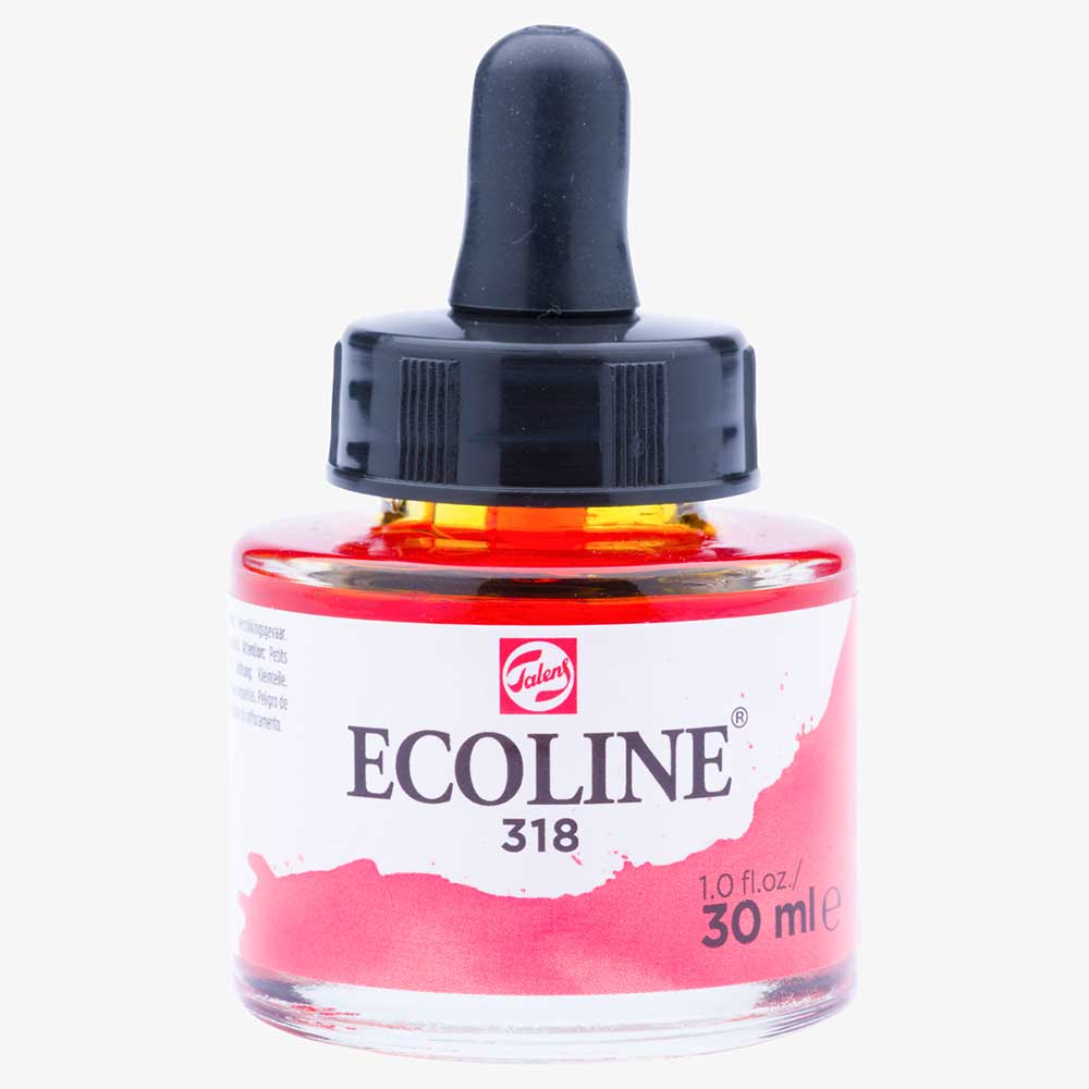 Talens Ecoline Sıvı Suluboya 30 ml. 318 Carmine