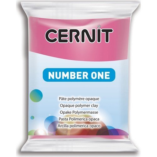 Cernit Number One Polimer Kil 56gr Rasberry  481