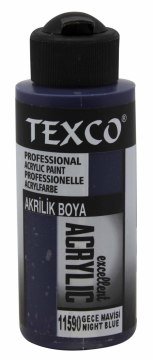 Texco Excellent Akrilik Boya 11590-Gece Mavisi 110 cc