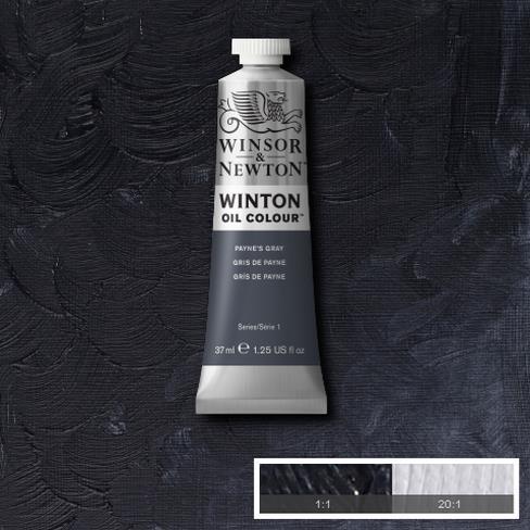 Winsor & Newton Winton 37 ml Yağlı Boya 32 Payne`s Grey