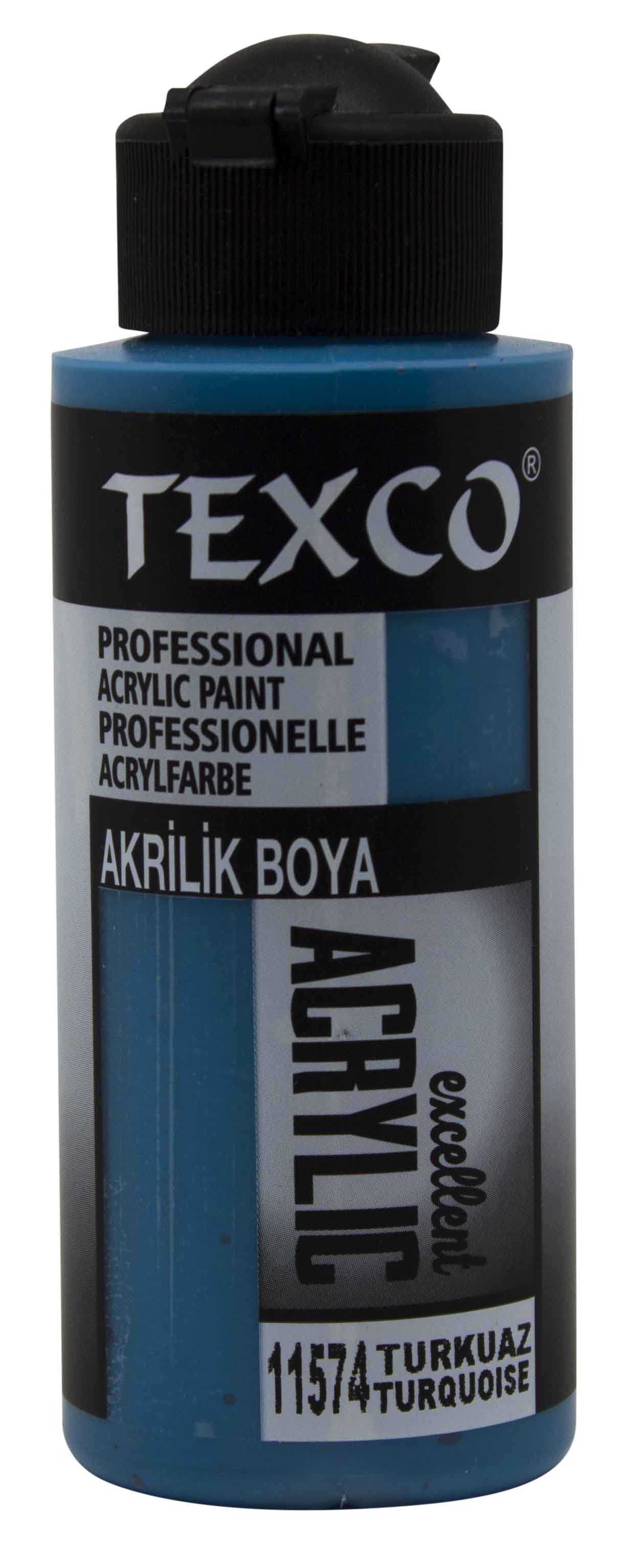 Texco Excellent Akrilik Boya 11574-Turkuaz 110 cc