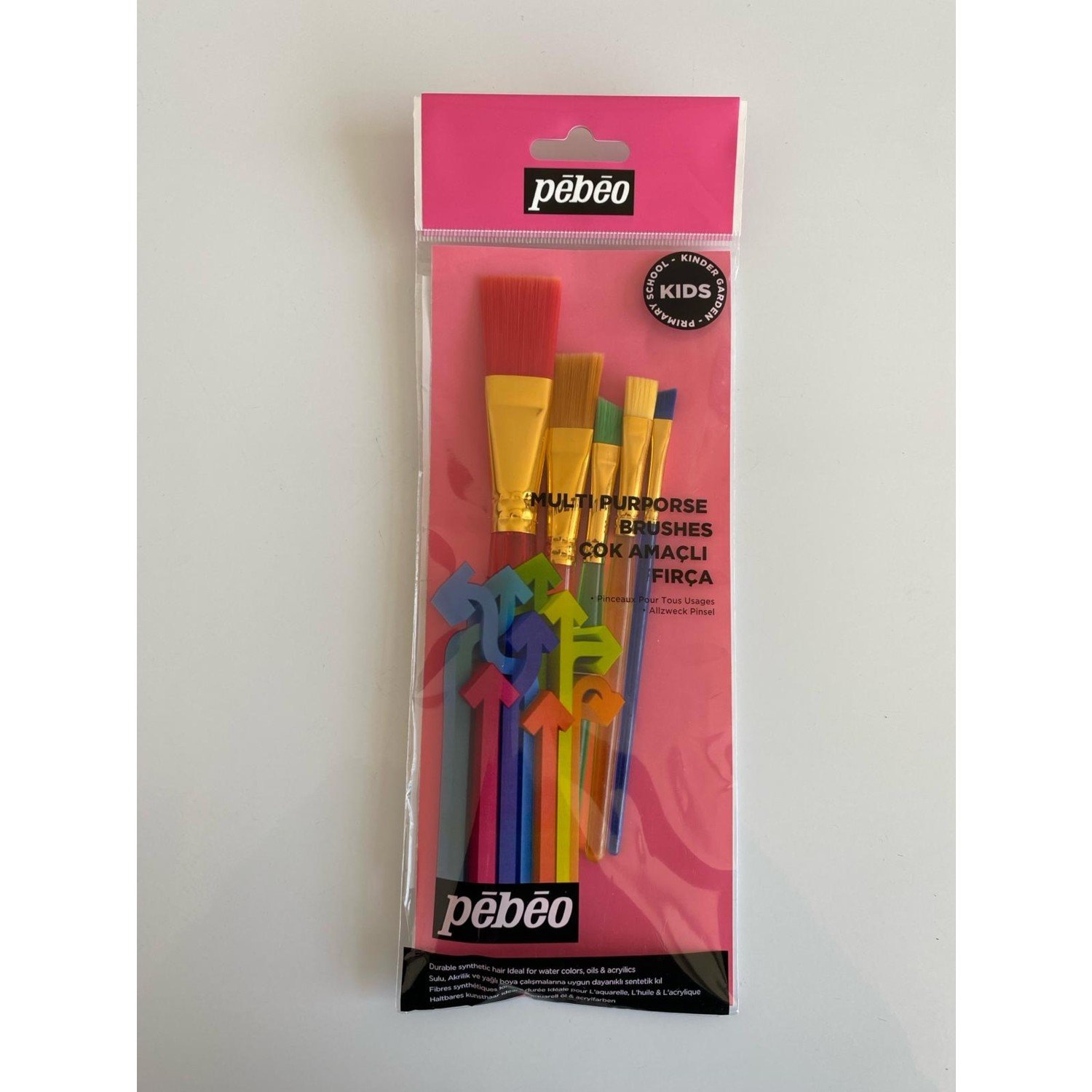 Pebeo 5'li Kids Fırça Set - Yeni