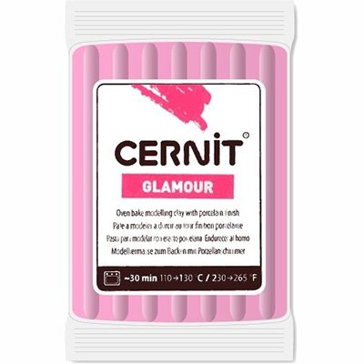 Cernit Glamour Metalik Polimer Kill 56gr 922 Fuchsia (Pink) Glamor