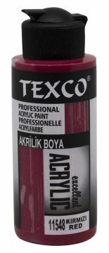 Texco Excellent Akrilik Boya 11548-Kırmızı 110 cc