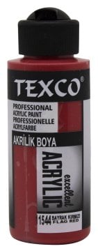 Texco Excellent Akrilik Boya 11544-Bayrak Kırmızı 110 cc