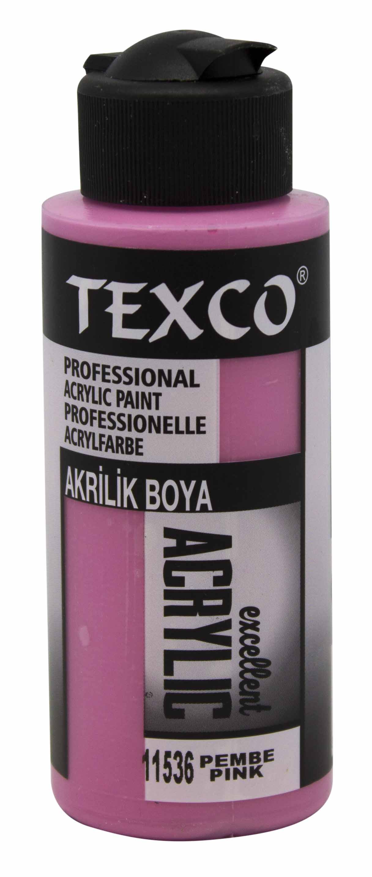 Texco Excellent Akrilik Boya 11536-Pembe 110 cc