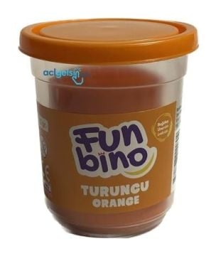 Funbino Tek Renk Oyun Hamuru Turuncu 115 Gr