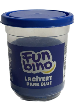 Funbino Tek Renk Oyun Hamuru Lacivert 115 Gr