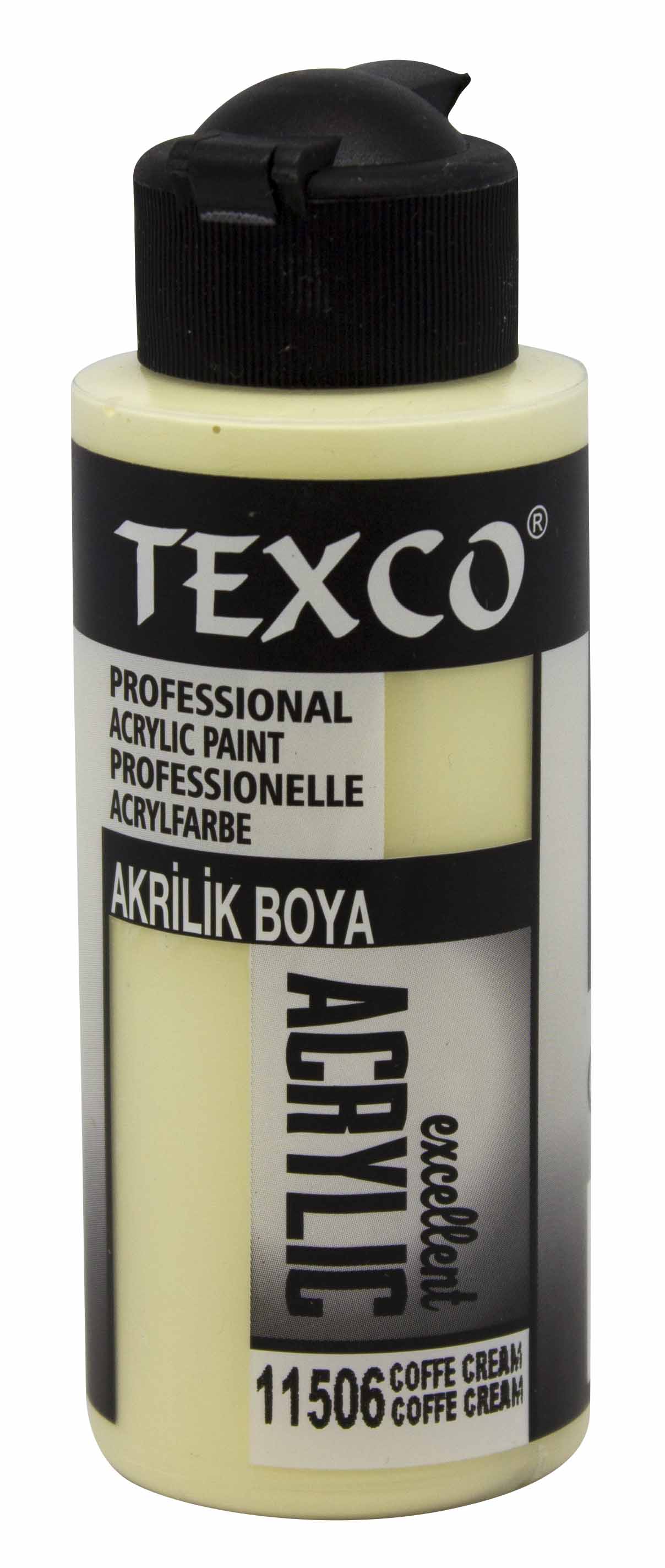 Texco Excellent Akrilik Boya 11506-Coffe Krem 110 cc