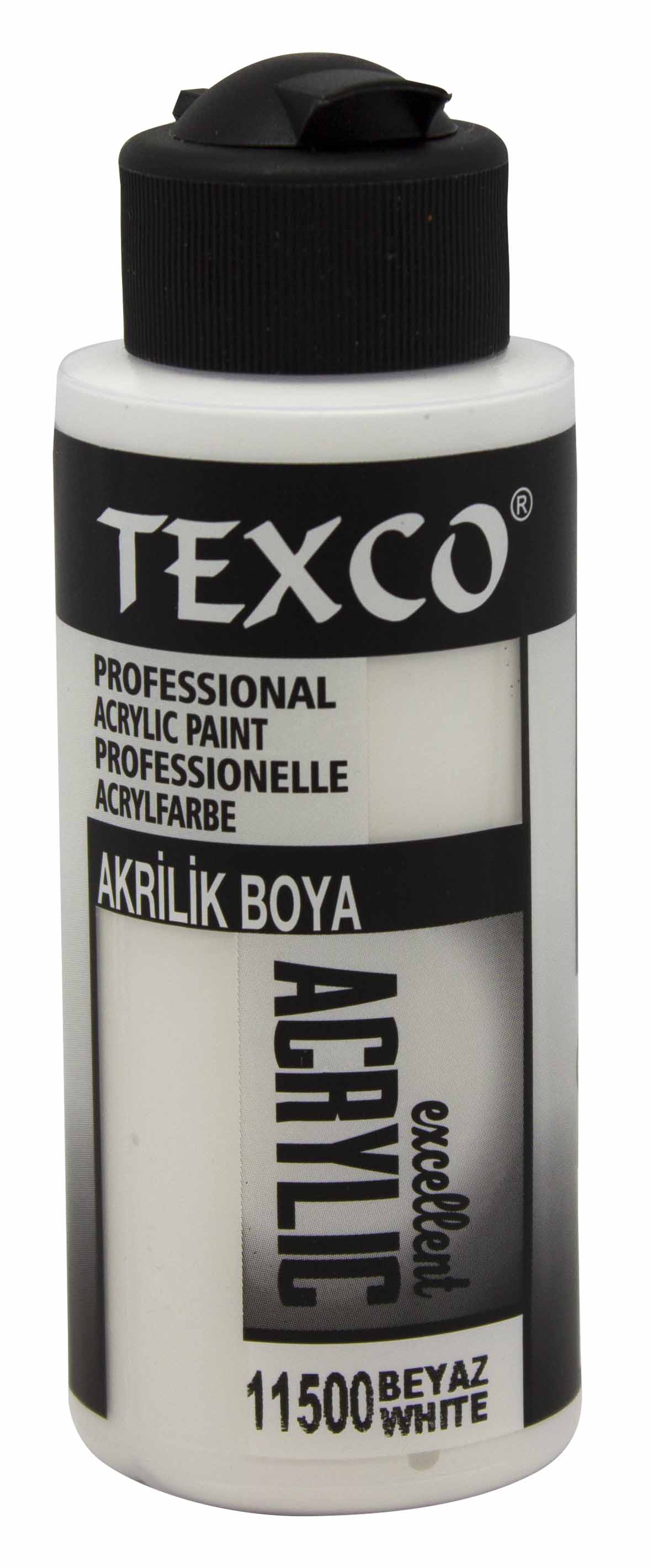 Texco Excellent Akrilik Boya 11500-Beyaz 110 cc