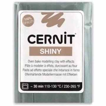 Cernit Shiny Parıldıyan Polimer Kil 56gr 630 Shiny Duck Green