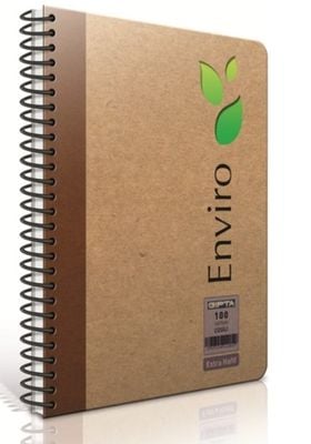 Gıpta Enviro 80 Yaprak 10x14 Çizgili Sert Kapak Defter A6