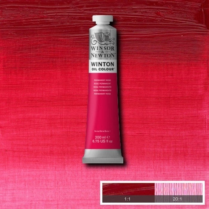 Winsor & Newton Winton 200 ml Yağlı Boya No:49 Permanent Rose