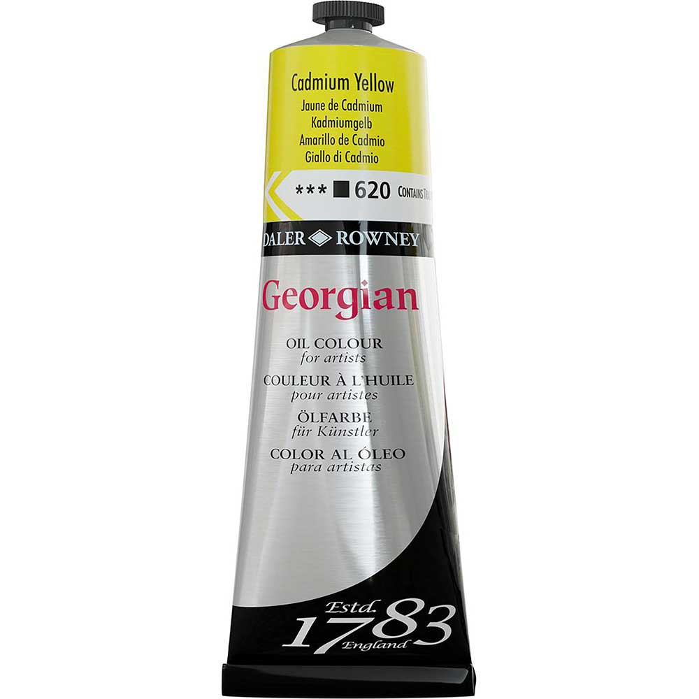 Daler Rowney Georgian Yağlı Boya 225ml 620-Cadmium Yellow Hue