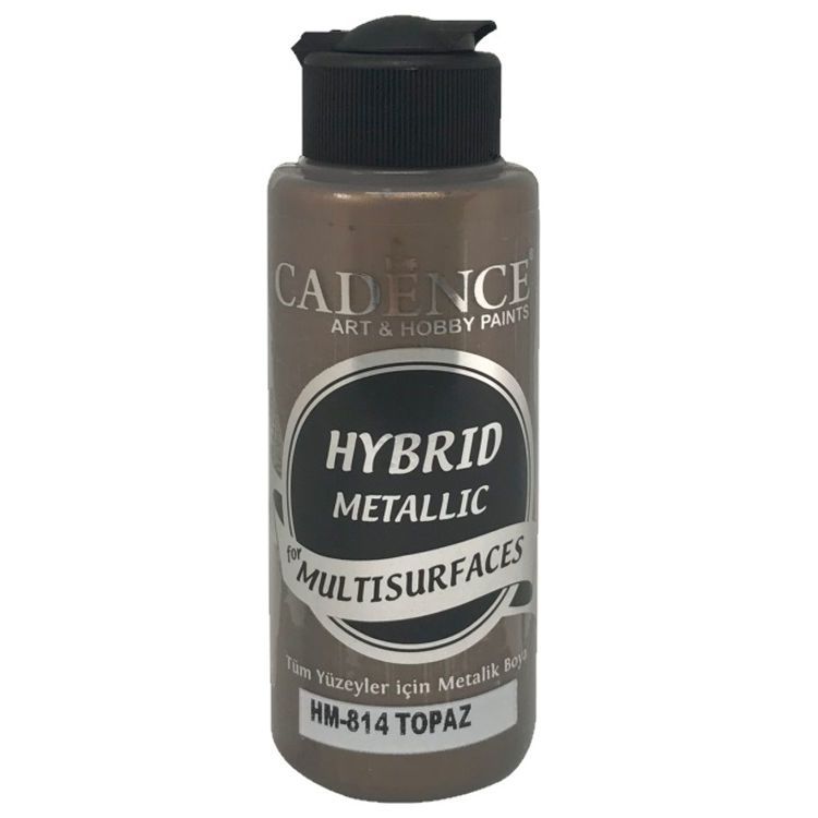Cadence Hybrid Multisurface Metalik Boya 120 ml. HM-814 TOPAZ
