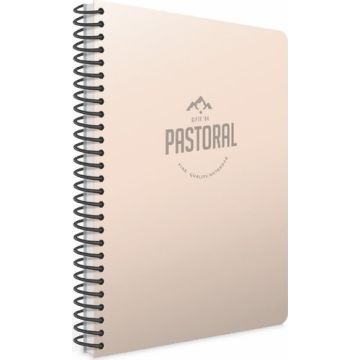 Gıpta Pastoral Spiralli PP Kapak A4 120 Yaprak Kareli Okul Defteri