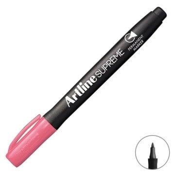 Artline Supreme Permanent Marker 1 mm Pembe