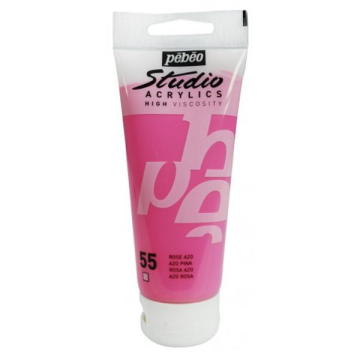 Pebeo Studio Akrilik Boya 100ml - 55 Azo Pink